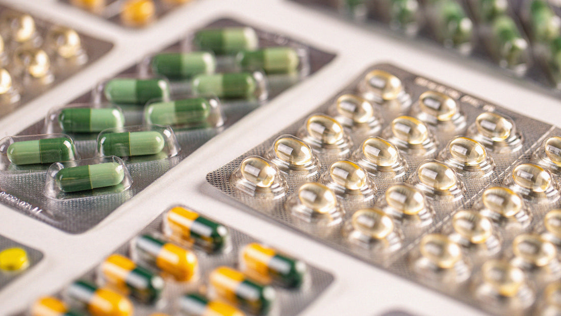 Blister pill and capsule packs