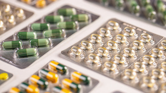 Blister pill and capsule packs