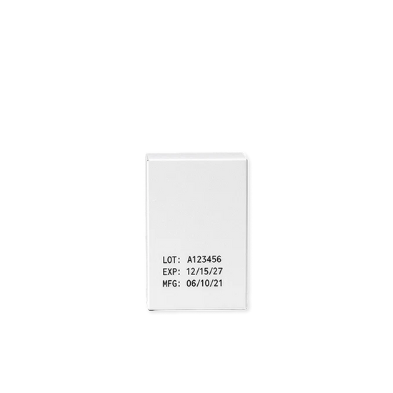 Lot and expiration date coding on packaging